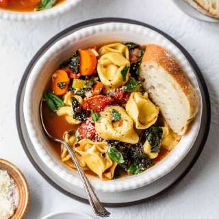 Vegetable Tortellini Soup