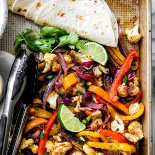 Sheet Pan Vegan Fajitas