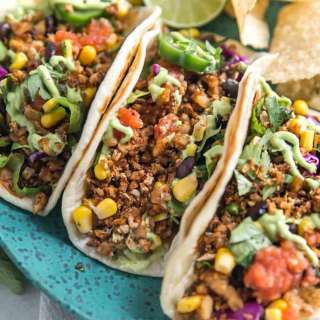 Cauliflower Walnut Tacos