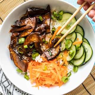Gochujang Mushroom Bowls