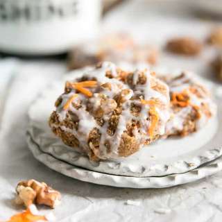 Healthy Carrot Cake Cookies