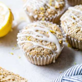 Healthy Lemon Poppy Seed Muffins