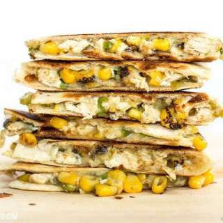 Roasted Corn Quesadillas