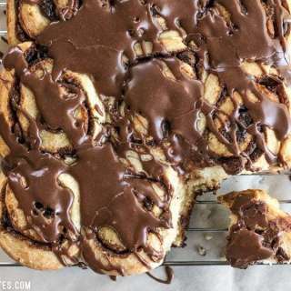 Easy Chocolate Cinnamon Buns