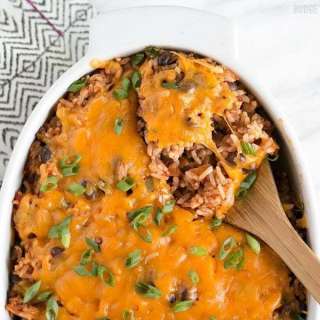 Beef Burrito Casserole