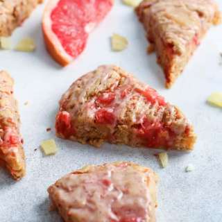 Ginger Grapefruit Scones