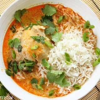 Thai Coconut Curry Chicken Thighs