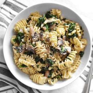 Parmesan & Pepper Kale Pasta