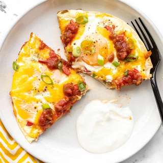 Southwest Tortilla Baked Eggs