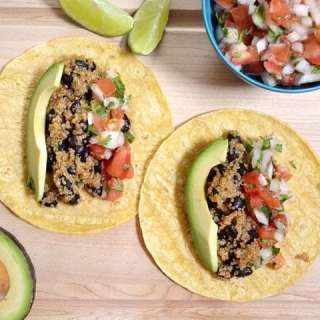 Quinoa Black Bean Tacos