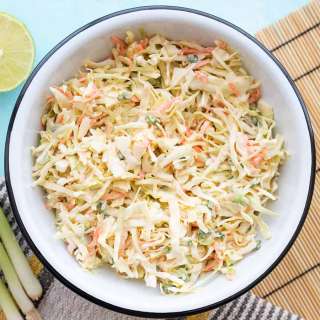 Cumin Lime Coleslaw
