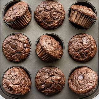 Chocolate Banana Muffins