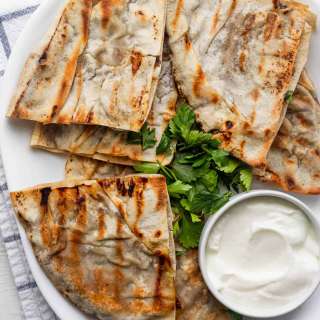 Meat Stuffed Pitas (Arayes)