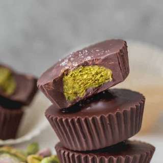 Chocolate Pistachio Butter Cups