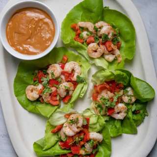 Shrimp Lettuce Wraps