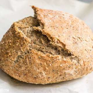 Seeded No-Knead Bread