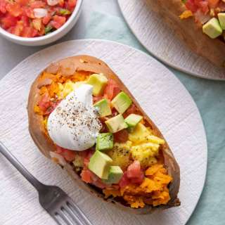 Loaded Sweet Potato Breakfast