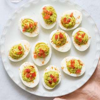Avocado Deviled Eggs