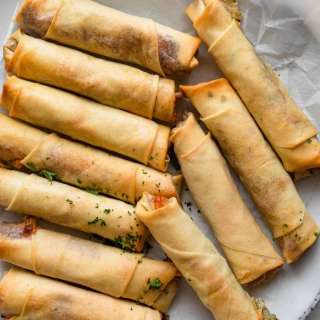 Crispy Cheese Rolls