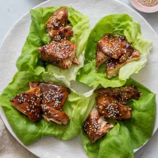 Salmon Lettuce Wraps