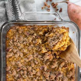Sweet Potato Casserole Baked Oatmeal