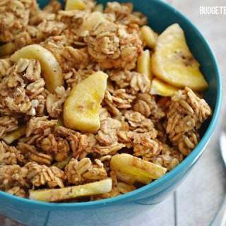 No Sugar Added Banana Nut Granola