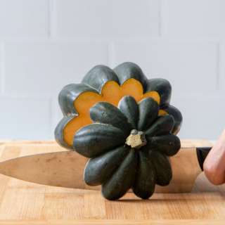 How to Cut Acorn Squash (5 ways)