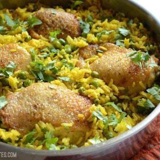 Yellow Rice Chicken Skillet
