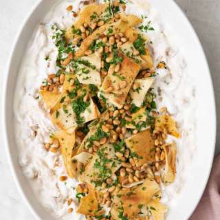 Lebanese Chicken Fatteh