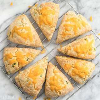 Cheddar Scallion Scones