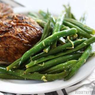Lemon Butter Green Beans