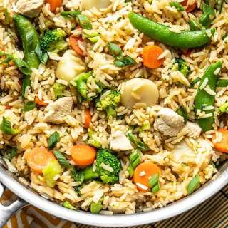 One Pot Teriyaki Chicken and Rice
