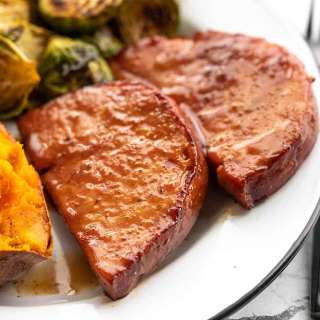 Glazed Ham Steaks
