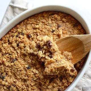 "Oatmeal Cookie" Baked Oatmeal