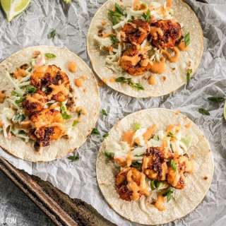 Blackened Shrimp Tacos