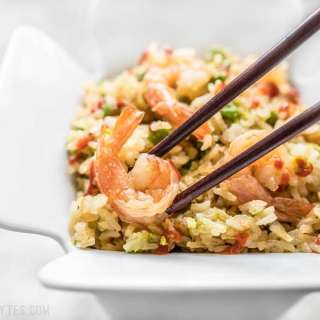 Rice Cooker Teriyaki Shrimp and Rice Recipe