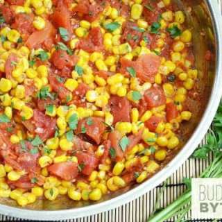 Sautéed Corn and Tomatoes