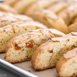 Almond Apricot Biscotti