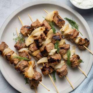 Grilled Lamb Kabobs