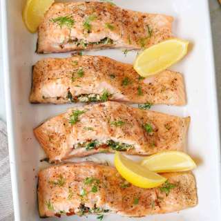 Stuffed Salmon