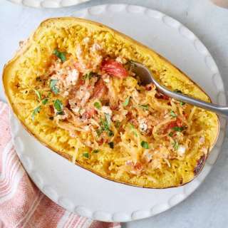 Feta Spaghetti Squash