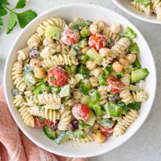 Tahini Pasta Salad