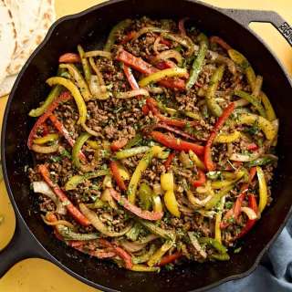 Ground Beef Fajitas Recipe