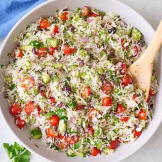 Mediterranean Rice Salad