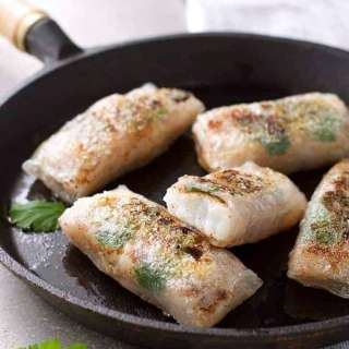 Crispy Chinese Rice Paper Wrapped Fish (5 Ingredients)