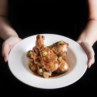 Filipino Pressure Cooker Chicken Adobo