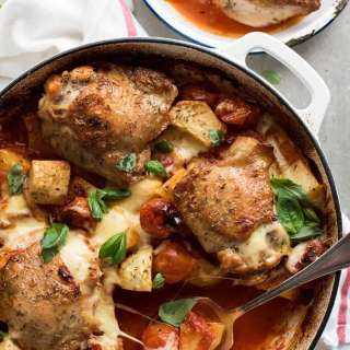 Baked Italian Chicken with Potatoes