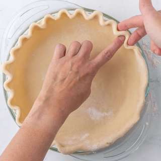 How to Crimp Pie Crust