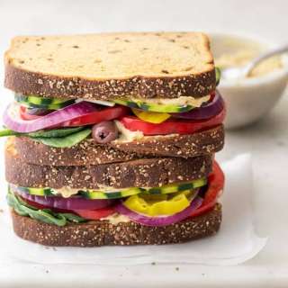 Hummus Veggie Sandwich