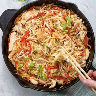 Chicken and Vegetable Lo Mein